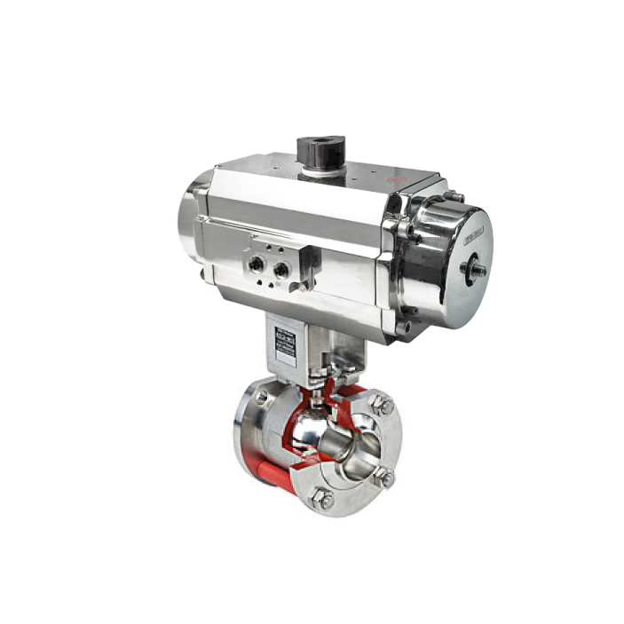 Meca-Inox PZ4-V ball valve