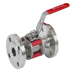 Meca-Inox PS4 ball valve, flanged