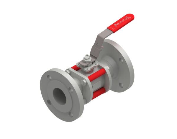 Meca-Inox PS4 ball valve, flanged - Image 2